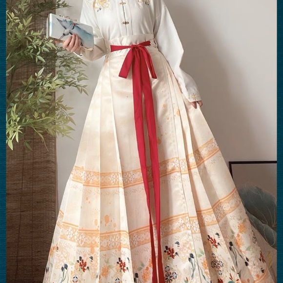 chinese traditional dress with blouse - Picture 2 of 4